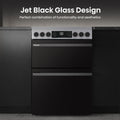 Hisense HDCEC6C20X - Stainless Steel Electric Cooker - Double Oven - A Rated