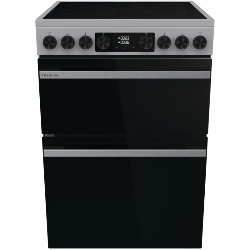 Hisense HDCEC6C20X - Stainless Steel Electric Cooker - Double Oven - A Rated