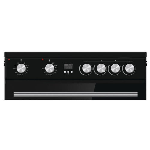 Hisense HDE3211BBUK - Black Electric Cooker - Double Oven - A Rated
