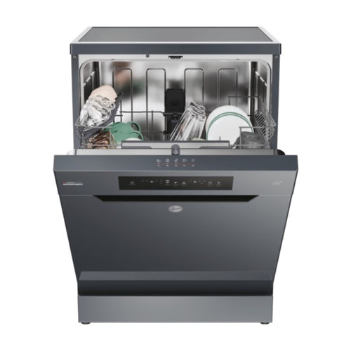 Hoover H-Dish 300 HFP4C7E0A-80 - Graphite Dishwasher - 14 Place Settings - C Energy Rating