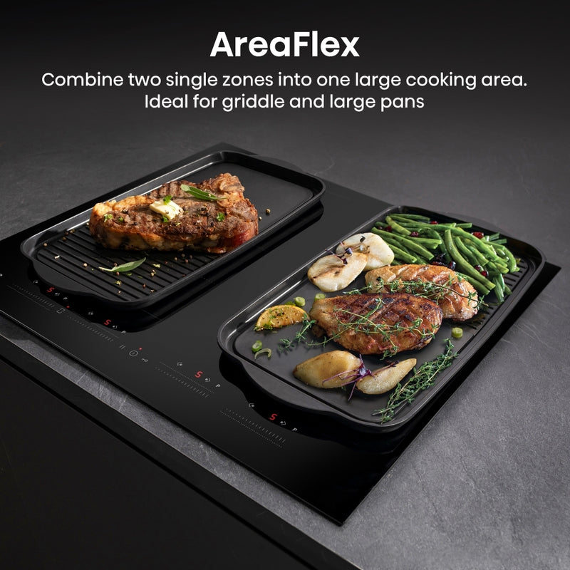 Hisense HI6442BSCE - Black Induction Hob - 4 Zones - 59cm