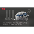 AEG LF8E8436BI - 8000 Series Integrated 8KG Washing Machine - 1400 RPM - A energy