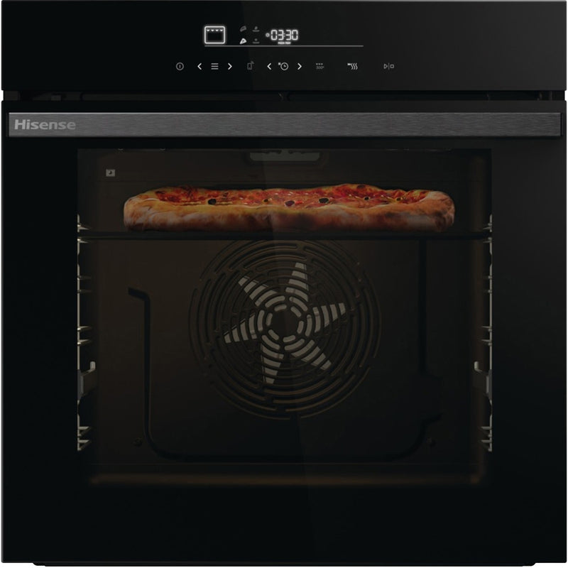Hisense HO66FAPizzaChef - Black Built-In Single Oven - 77L - A+ Energy Rated