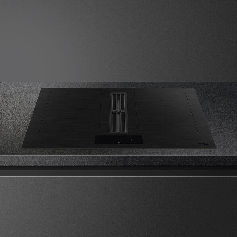 Smeg HOBD382MB2 - Matte Black Venting Hob - 4 Cooking Zones