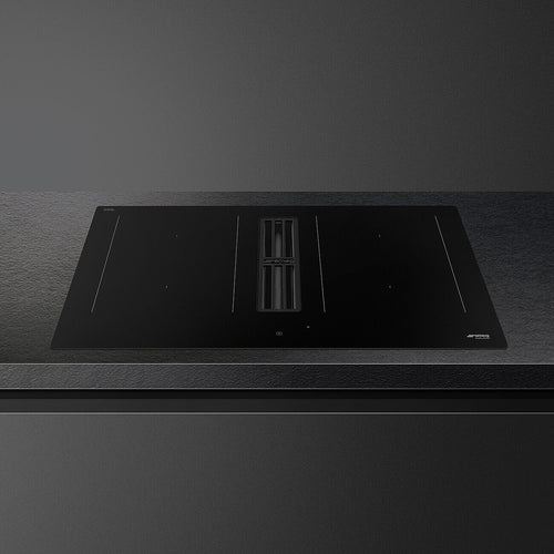 Smeg HOBD382N2 - Black Venting Hob - 4 Cooking Zones