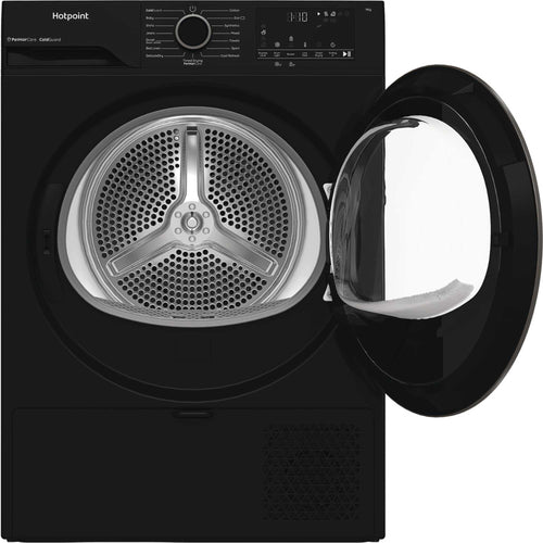 Hotpoint C HD 93M BB UK - Black 9KG Heat Pump Tumble Dryer - A++ Energy