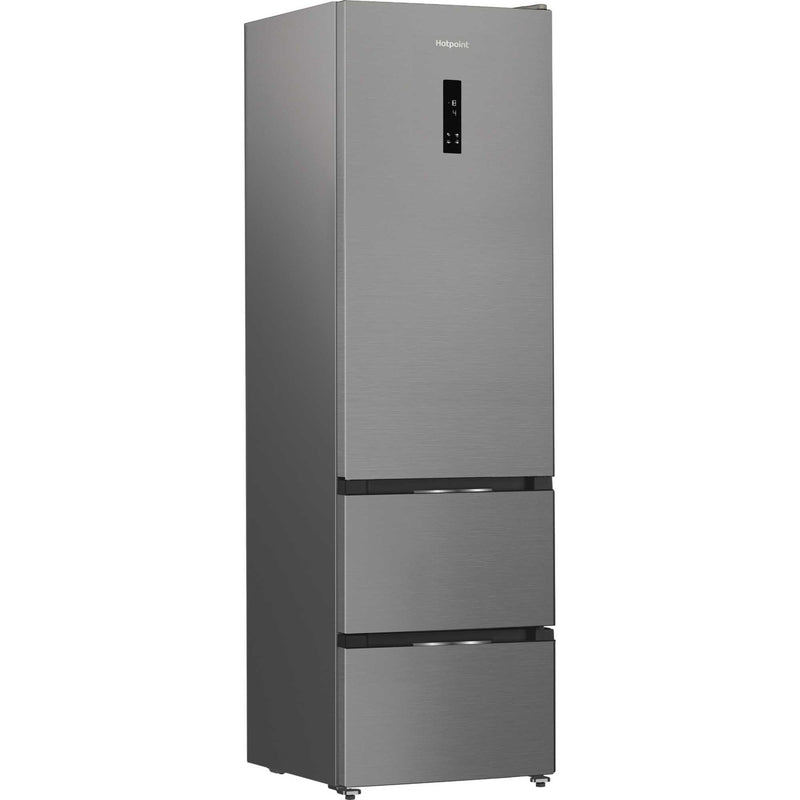 Hotpoint HPKF 5351 XP4UK - Inox Fridge Freezer - 249L/102L - E Energy