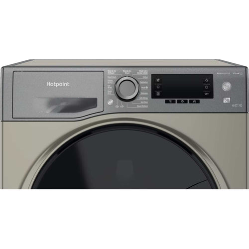 Hotpoint NDD 10748 GDA UK - Graphite 10KG/7KG Washer Dryer - 1400 RPM - C Energy