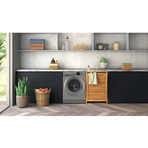 Hotpoint NSWF 7469 GG UK - Graphite Freestanding 7KG Washing Machine - 1400 RPM - A energy