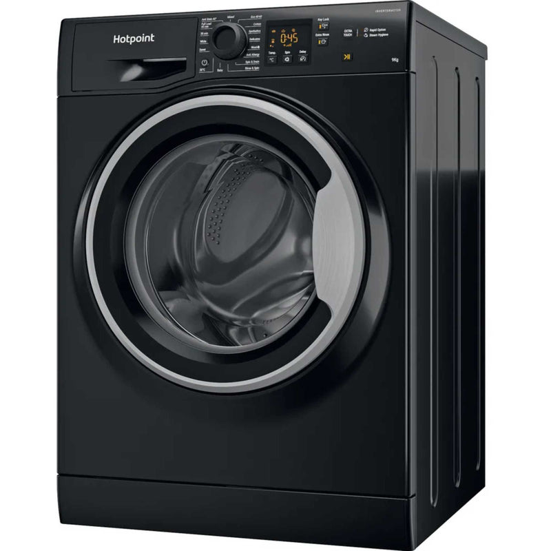 Hotpoint NSWF 946 BS UK - Black 9KG Washing Machine - 1400 RPM - A energy