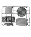 Hotpoint HP2ID10CS80UK - White Slimline Integrated Dishwasher - 10 Place Settings - D Energy