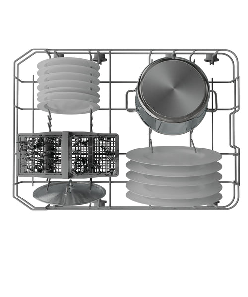 Hotpoint HP2ID10CS80UK - White Slimline Integrated Dishwasher - 10 Place Settings - D Energy