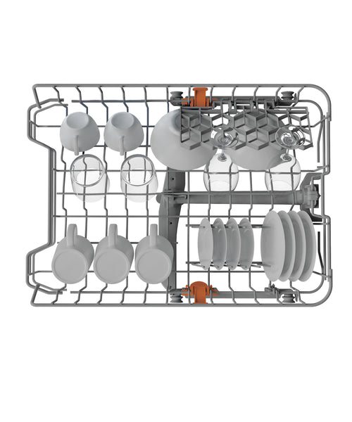 Hotpoint HP2ID10CS80UK - White Slimline Integrated Dishwasher - 10 Place Settings - D Energy