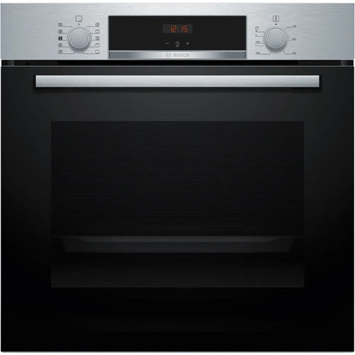 Bosch HQA534BS3B Series 4 Built-In Electric Single Oven - Stainless Steel - 71L Capacity - A+ Energy Rating