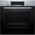 Bosch HQA574BS3B Series 4 - Stainless Steel Single Oven - 71L Capacity - Pyrolytic Self-Cleaning - A+ Energy Rating