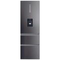 Haier HTW5618EWMP - Silver/Grey Fridge Freezer - 357 Litres - E Energy