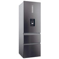 Haier HTW5618EWMP - Silver/Grey Fridge Freezer - 357 Litres - E Energy