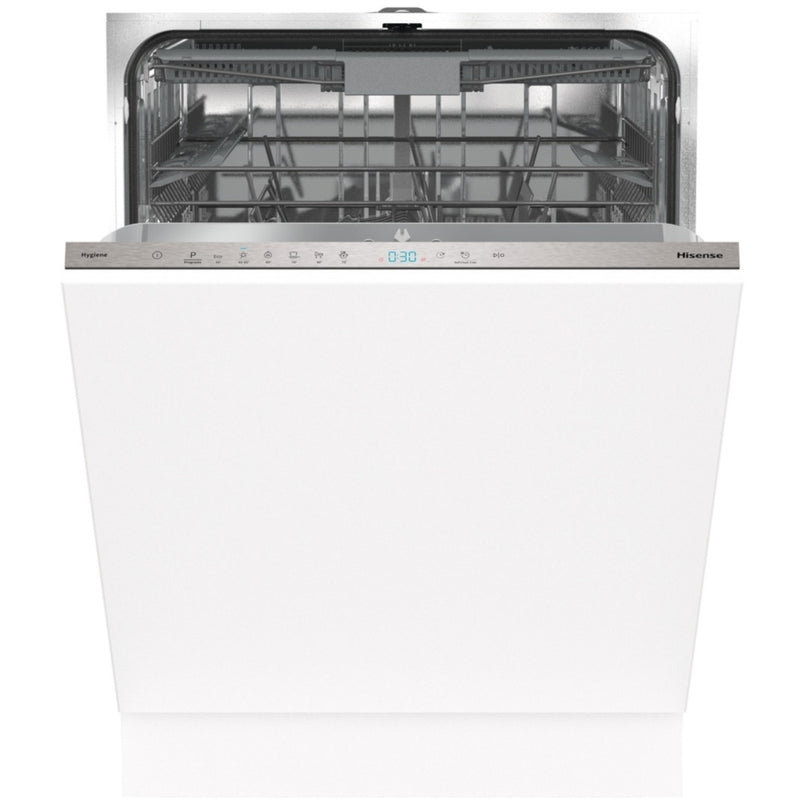 Hisense HV643D60UK - Black Integrated Dishwasher - 16 Place Settings - D Energy