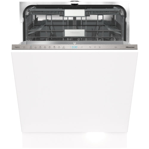 Hisense HV673C61UK - Black Fully Integrated Dishwasher - 16 Place Settings - C Energy Rating