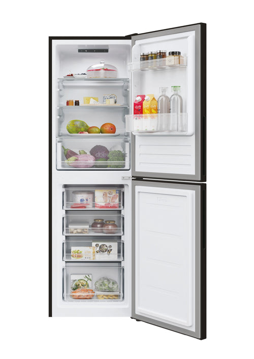 Hoover HVT3CLECKIHB - Black Freestanding Low Frost Fridge Freezer - E energy