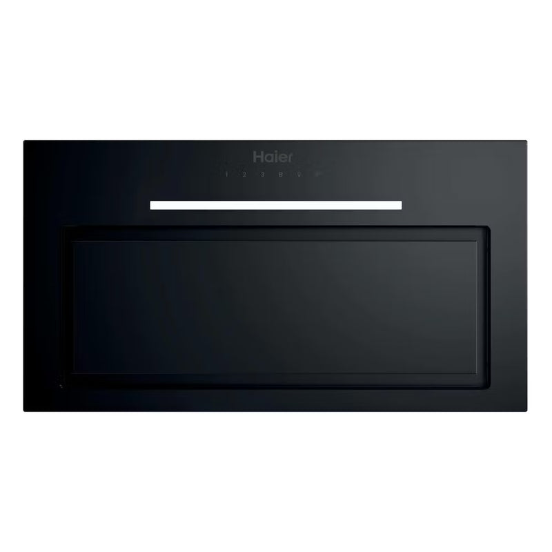 Haier HAPY5CBS2BWIFI - Black Canopy Hood - 52cm - 397m³/hr Extraction