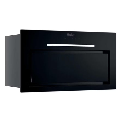 Haier HAPY5CBS2BWIFI - Black Canopy Hood - 52cm - 397m³/hr Extraction