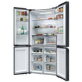 Haier HCR39F19ENPT - Slate Black American Fridge Freezer - 651L - 4 Star Energy Rating