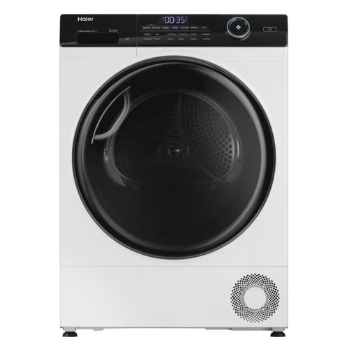 Haier HD100-A3959E-UK - White 10KG Heat Pump Tumble Dryer - A+++ Energy
