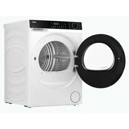 Haier HD120-E357U1-UK - White 12KG Heat Pump Condenser Dryer - A++ Energy Rating