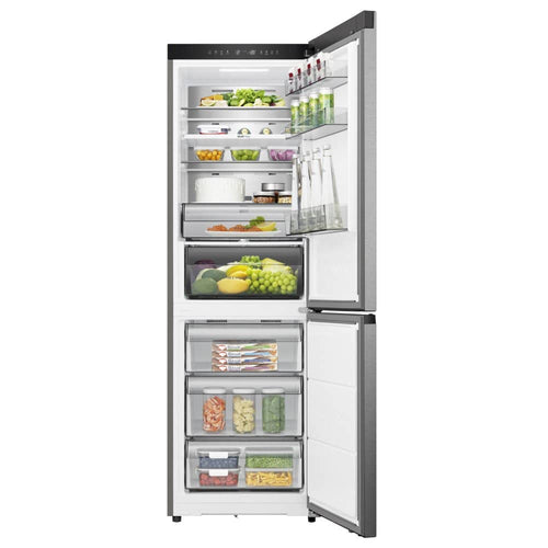 Hisense RB3K330SAIC - Silver Fridge Freezer - 330L - Frost Free