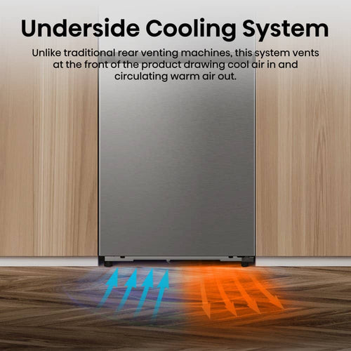 Hisense RB3K330SAIC - Silver Fridge Freezer - 330L - Frost Free