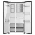 Hisense RS5P528SPFC - Black Steel American Fridge Freezer - 528 Litres - C Energy