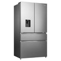 Hisense RF749N4SWSE - Stainless Steel American Fridge Freezer - 579L - E Energy