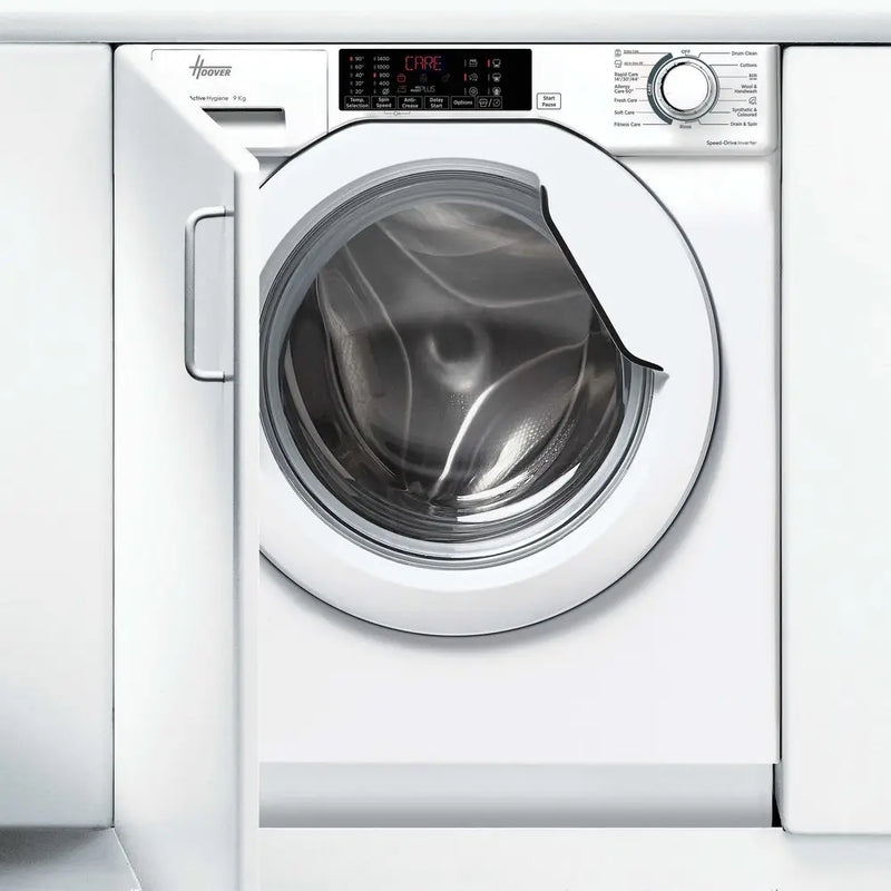 Hoover HBWS 494DMSW5-80 - White 9KG Washing Machine - 1400 RPM - A energy