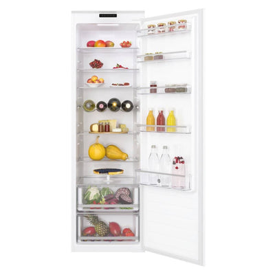 Hoover HOMS518EWK - White 316L Integrated Larder Fridge - E energy