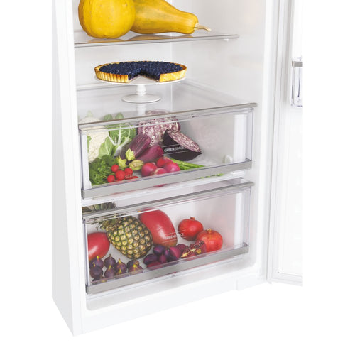 Hoover HOMS518EWK - White 316L Integrated Larder Fridge - E energy