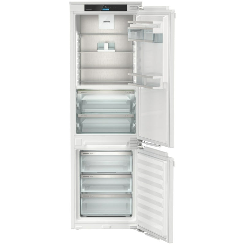 Liebherr ICBNci5153 - Stainless Steel Integrated 70/30 Split Fridge Freezer - No Frost - 245L Capacity - C Rated