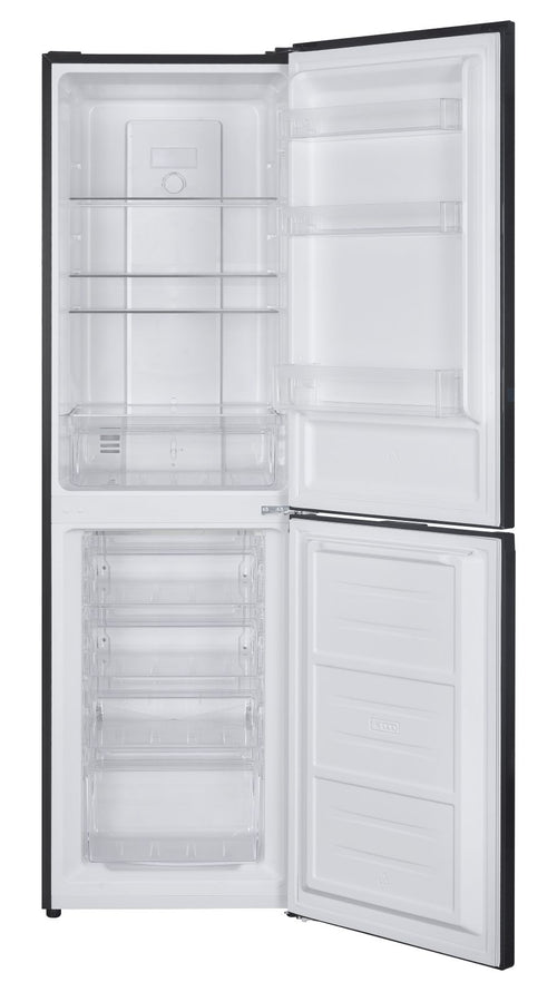 Iceking IK5050IX - Inox Freestanding Frost Free Fridge Freezer - E energy