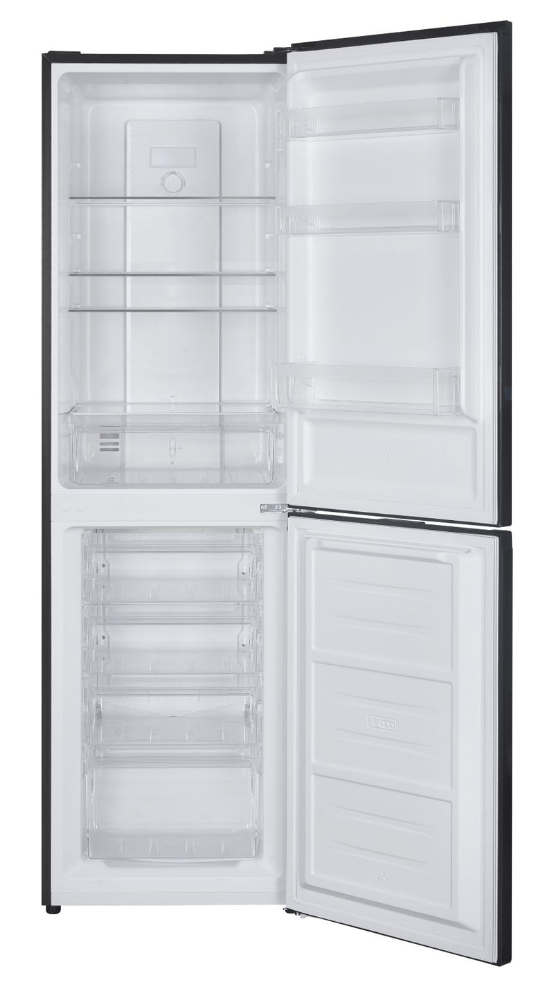 Iceking IK5050IX - Inox Freestanding Frost Free Fridge Freezer - E energy