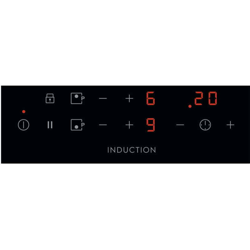 AEG IKX32300CB 3000 - Black 2 Zone Induction Domino Hob - 29cm Width - Energy Rating Unspecified