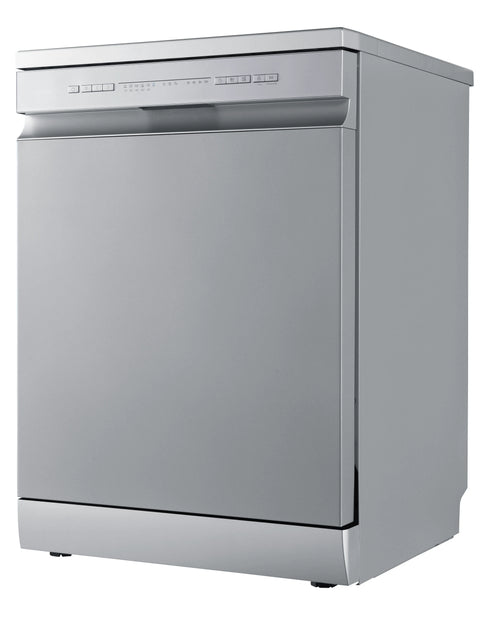 Midea MDWPF1233C(S)-WG-UK - Silver Freestanding Dishwasher - E energy