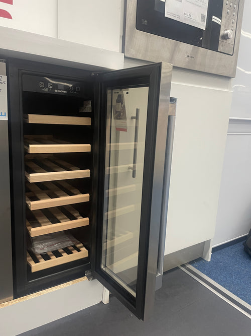 Hoover HWCB 30 UK/N - Black 19 Bottle Capacity Wine Cooler - G energy - Display