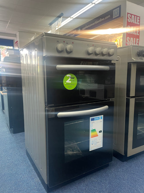Statesman EDC50S - Silver 4 Zone Electric Cooker - Display