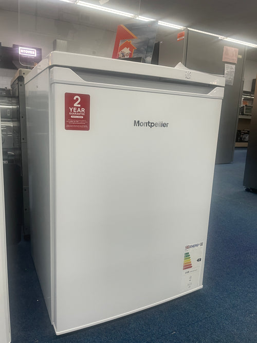 Montpellier MDAUCFZ60W - White Under Counter Freezer - 98L - E Energy - Display