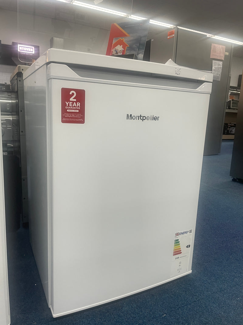 Montpellier MDAUCFZ60W - White Under Counter Freezer - 98L - E Energy - Display