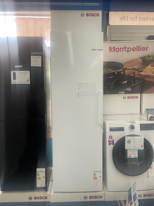 Bosch Series 4 KSV36VWEPG - White Freestanding Fridge - E energy - Display