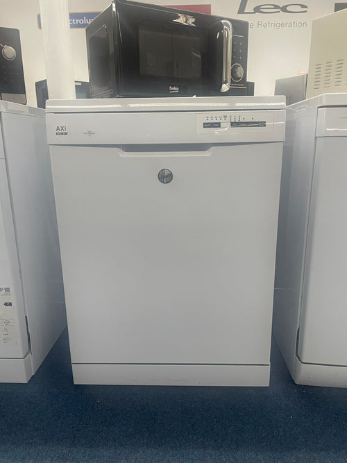 Hoover HDYN 1L390OW - White Freestanding Dishwasher - F energy - Display