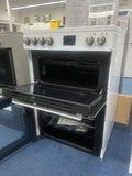 Teknix TKED64W Brand - White Ceramic Cooker - Double Oven, 60cm - A energy - Display