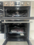 Statesman BDM373SS - Stainless steel Built in Electric Double Oven - B energy - Display