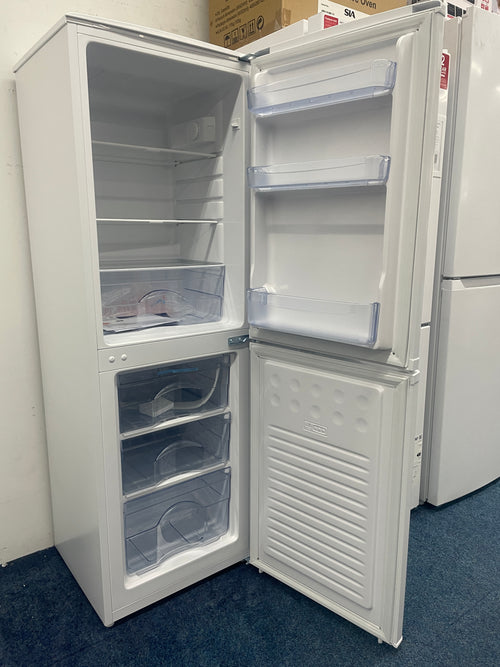 Iceking IK8951EW - White Freestanding 50/50 Manual Defrost Fridge Freezer - E energy - Display